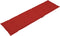 vidaXL - Terrasstoelkussen - (75+105)x50x3 - cm - rood