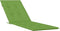 vidaXL - Terrasstoelkussen - (75+105)x50x3 - cm - stof - gemêleerd - groen