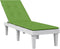 vidaXL - Terrasstoelkussen - (75+105)x50x3 - cm - stof - gemêleerd - groen
