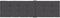 vidaXL - Terrasstoelkussen - (75+105)x50x3 - cm - stof - gemêleerd - antraciet