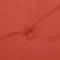 vidaXL - Terrasstoelkussen - (75+105)x50x3 - cm - stof - gemêleerd - rood