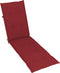 vidaXL - Terrasstoelkussen - (75+105)x50x3 - cm - wijnrood
