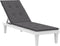 vidaXL - Terrasstoelkussen - (75+105)x50x4 - cm - antracietkleurig