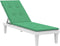 vidaXL - Terrasstoelkussen - (75+105)x50x4 - cm - groen