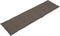 vidaXL - Terrasstoelkussen - (75+105)x50x4 - cm - taupe