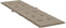 vidaXL - Terrasstoelkussen - (75+105)x50x4 - cm - taupe