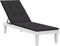 vidaXL - Terrasstoelkussen - (75+105)x50x4 - cm - zwart
