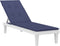vidaXL - Terrasstoelkussen - oxford - stof - marineblauw