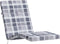 vidaXL - Terrasstoelkussens - 2 - st - ruitpatroon - oxford - stof - grijs