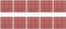 vidaXL - Terrastegels - 10 - st - 30,5x30,5 - cm - kunststof - rood
