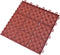 vidaXL - Terrastegels - 10 - st - 30,5x30,5 - cm - kunststof - rood