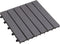 vidaXL - Terrastegels - 10 - st - 30x30 - cm - massief - acaciahout - greywash