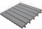vidaXL - Terrastegels - 10 - st - 30x30 - cm - massief - acaciahout - greywash