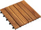 vidaXL - Terrastegels - 10 - st - 30x30 - cm - massief - acaciahout - greywash