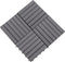 vidaXL - Terrastegels - 10 - st - 30x30 - cm - massief - acaciahout - greywash