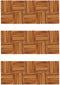 vidaXL - Terrastegels - 10 - st - 30x30 - cm - massief - acaciahout