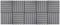 vidaXL - Terrastegels - 10 - st - 30x30 - cm - massief - acaciahout - greywash