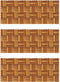 vidaXL - Terrastegels - 10 - st - 30x30 - cm - massief - acaciahout - greywash