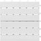 vidaXL - Terrastegels - 10 - st - 30x30 - cm - massief - acaciahout - wit