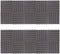 vidaXL - Terrastegels - 10 - st - 30x30 - cm - massief - acaciahout - greywash