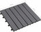 vidaXL - Terrastegels - 10 - st - 30x30 - cm - massief - acaciahout - greywash