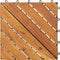 vidaXL - Terrastegels - 10 - st - 30x30 - cm - massief - acaciahout