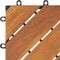 vidaXL - Terrastegels - 10 - st - 30x30 - cm - massief - acaciahout
