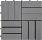 vidaXL - Terrastegels - 10 - st - 30x30 - cm - massief - acaciahout - greywash