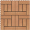 vidaXL - Terrastegels - 11 - stuks - 30 - x - 30 - cm - WPC - 1 - m2 - (grijs)
