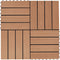 vidaXL - Terrastegels - 11 - stuks - 30 - x - 30 - cm - WPC - 1 - m2 - (grijs)