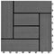 vidaXL - Terrastegels - 11 - stuks - 30 - x - 30 - cm - WPC - 1 - m2 - (grijs)