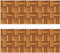 vidaXL - Terrastegels - 20 - st - verticaal - patroon - 30x30 - cm - acaciahout