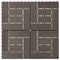 vidaXL - Terrastegels - 30x30 - cm - 1 - m² - HKC - donkerbruin - 11 - st