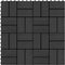 vidaXL - Terrastegels - 30x30 - cm - 1 - m² - HKC - donkerbruin - 11 - st