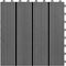 vidaXL - Terrastegels - 30x30 - cm - 1 - m² - HKC - donkerbruin - 11 - st