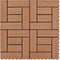 vidaXL - Terrastegels - 30x30 - cm - 1 - m² - HKC - donkerbruin - 11 - st