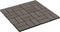 vidaXL - Terrastegels - 30x30 - cm - 1 - m² - HKC - donkerbruin - 11 - st
