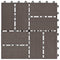 vidaXL - Terrastegels - 30x30 - cm - 1 - m² - HKC - donkerbruin - 11 - st