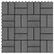 vidaXL - Terrastegels - 30x30 - cm - 1 - m² - HKC - grijs - 11 - st