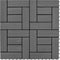 vidaXL - Terrastegels - 30x30 - cm - 1 - m² - HKC - teakkleur - 11 - st