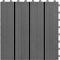 vidaXL - Terrastegels - 30x30 - cm - 1 - m² - HKC - zwart - 11 - st