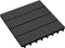vidaXL - Terrastegels - 30x30 - cm - 1 - m² - HKC - zwart - 11 - st