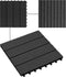 vidaXL - Terrastegels - 30x30 - cm - 1 - m² - HKC - zwart - 11 - st
