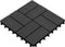 vidaXL - Terrastegels - 30x30 - cm - 1 - m² - HKC - zwart - 11 - st