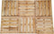 vidaXL - Terrastegels - 6 - st - 50x50 - cm - hout - bruin