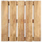 vidaXL - Terrastegels - 6 - st - 50x50 - cm - hout - bruin