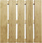 vidaXL - Terrastegels - 6 - st - 50x50 - cm - hout - groen