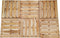 vidaXL - Terrastegels - 6 - st - 50x50 - cm - hout - groen