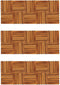 vidaXL - Terrastegels - acaciahout - 30 - x - 30 - cm - verticaal - patroon - (10 - stuks)