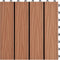 vidaXL - Terrastegels - diep - reliëf - 30x30 - cm - 1 - m² - HKC - lichtbruin - 11 - st